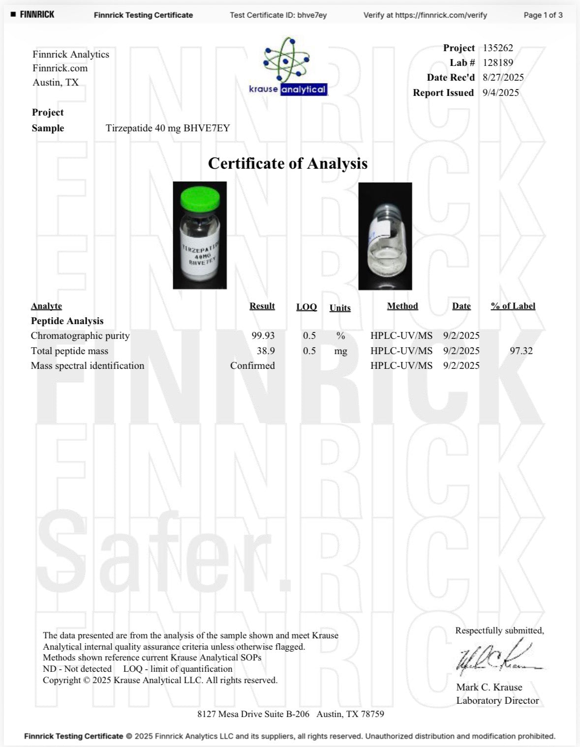RB‑T2 (Tirzepatide) – Research Grade Peptide | RISYNTH BIO